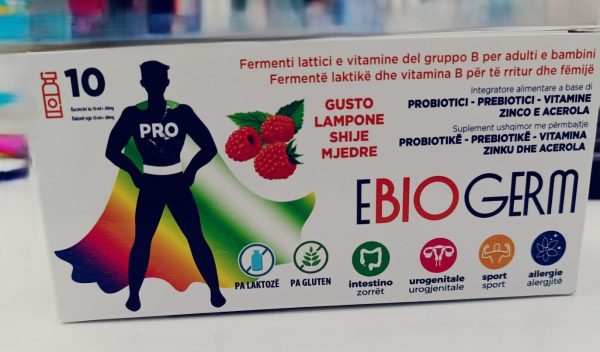 EBIOGERM PLUS X 10 FLAKONE