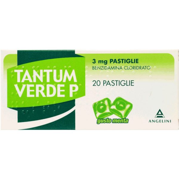 Tantum Verde 3 mgx20 Pastiglie Gusto Menta