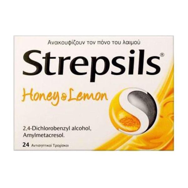 STREPSILS HONEY LEMON KARAMELE