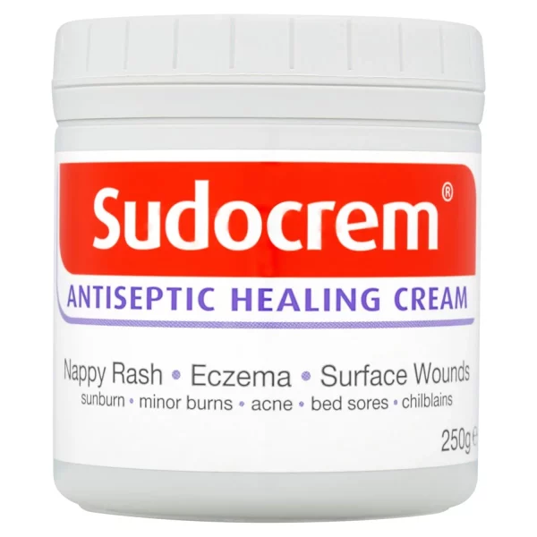 Sudocrem – Krem antiseptik dhe riparues i lëkurës (250gr)