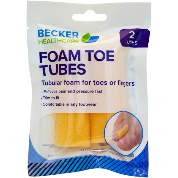 BECKER FOAM TOES TUBES*2