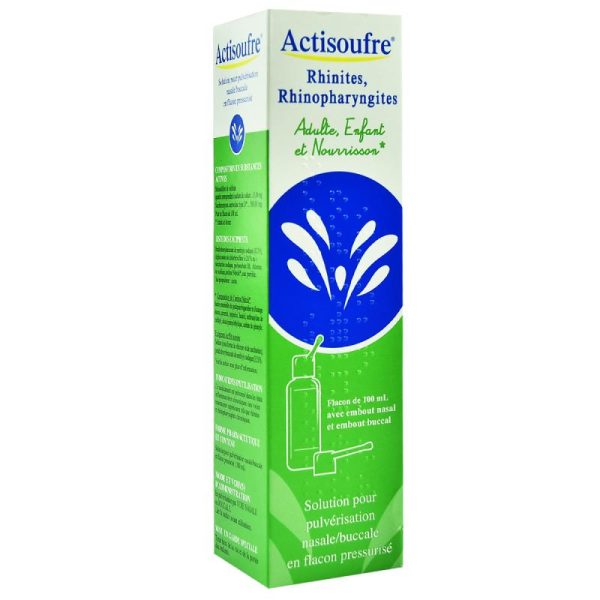 ACTISOUFRE SPRAY - 100 ML