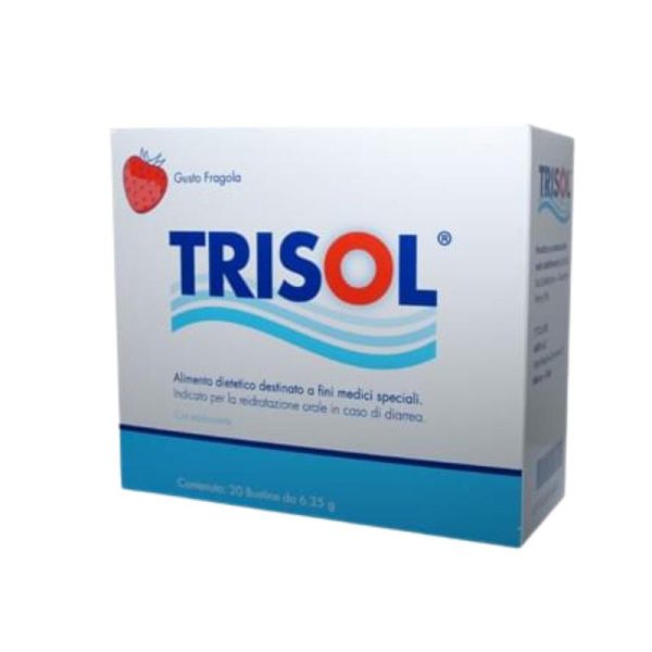 TRISOL FRAGOLA 20 BUSTINA X 6.25 GR