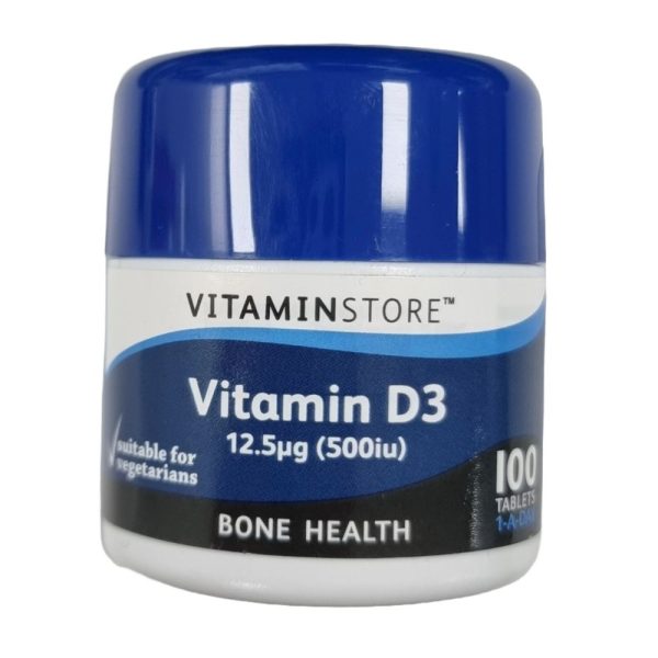 VITAMIN STORE VIT D3 500UI*100TAB