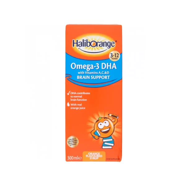 Haliborange – Omega-3 & Multivitamins Liquid (3-12 vjeç)