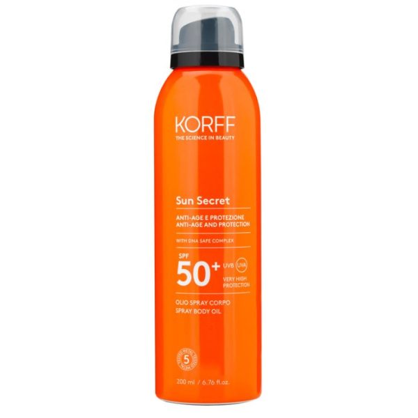 Korff Spray Body Oil Spf 50+ 200ml