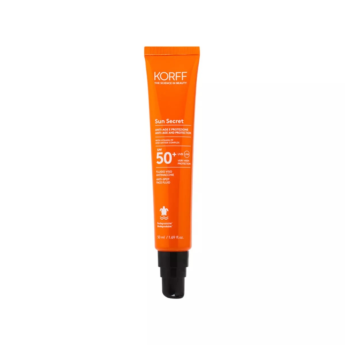 Korff – Sun Secret Anti-Spot Fluid (SPF 50+) – Fastfarma