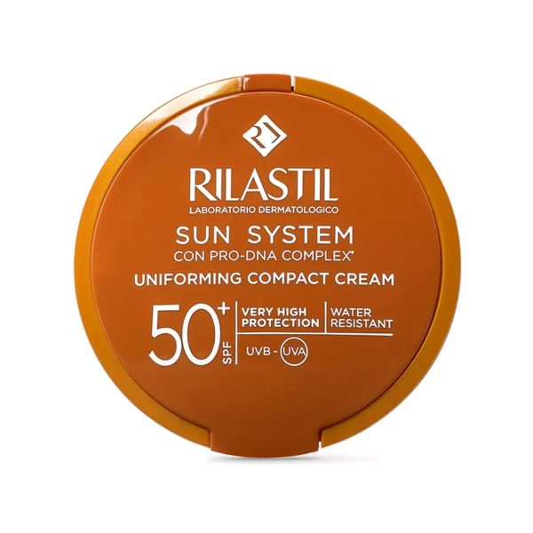 Rilastil – Sun System Compact Uniforming Cream (SPF 50+) Bronze