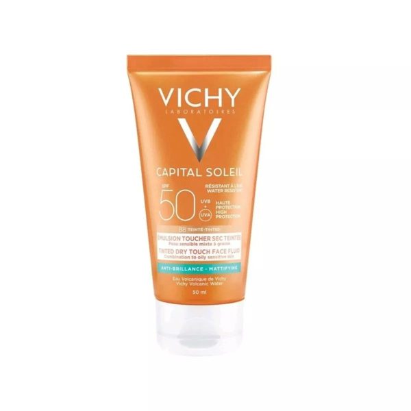 Vichy – Capital Soleil Tinted Dry Touch Face Fluid (SPF 50+)