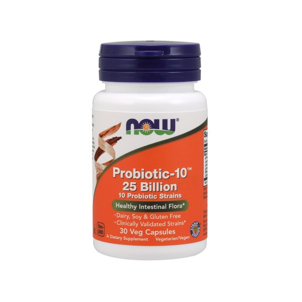 Now – Probiotic-10 25 Billion