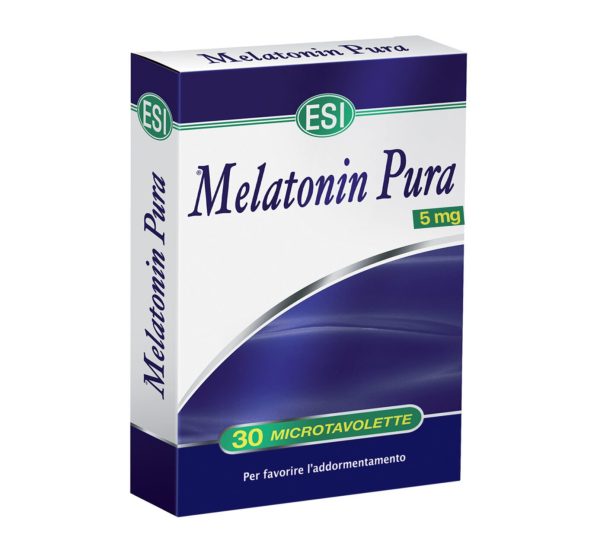 MELATONIN PURA 5 MG x 30 TABLETA-ESI