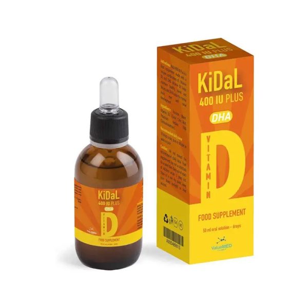 Kidal – Vitamin D (400 IU) Plus DHA