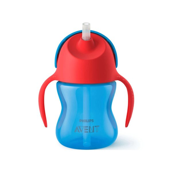 Avent – Shishe me pipë të gjatë (blu) 9 m+