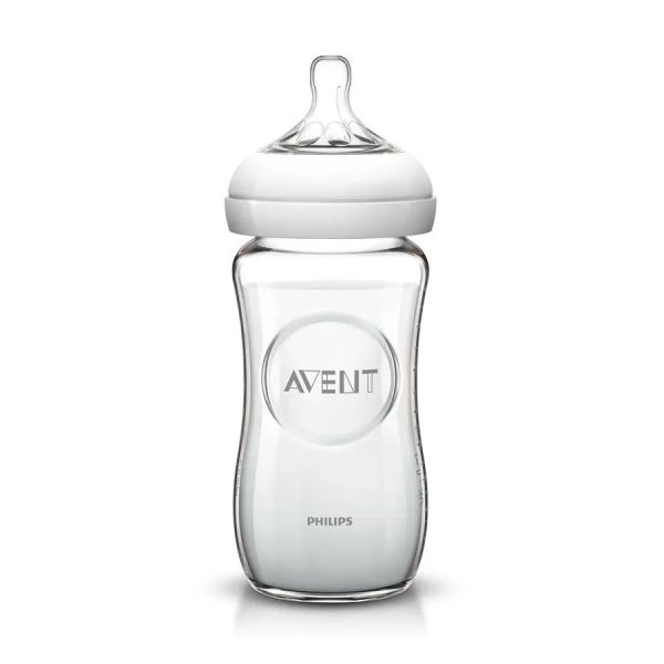 Avent – Shishe qelqi natyrale për bebe 1m+ (240ml)