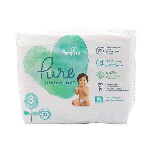 Pampers Pure Protection 3 (6-10kg 31 cope )