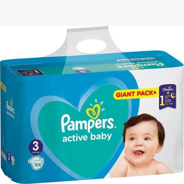 Pampers Active Baby 3 ( 6 -10KG )