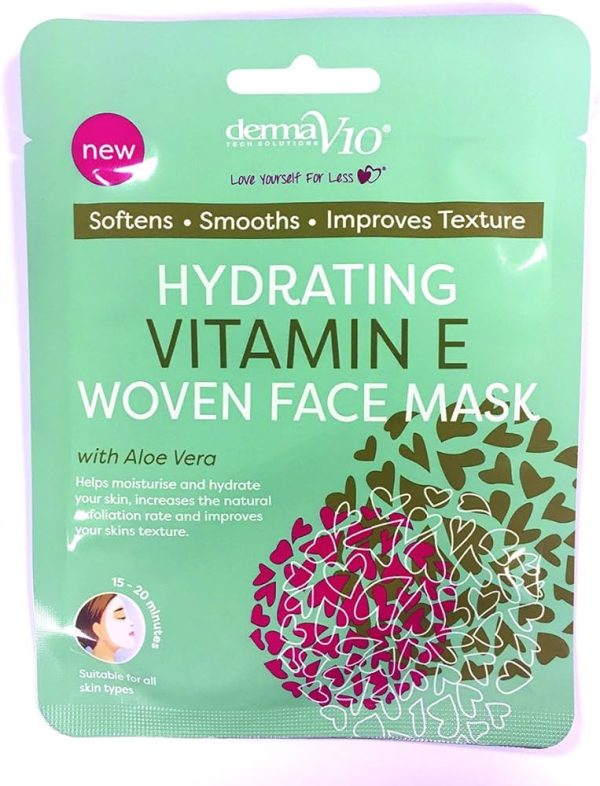 Derma V10 Hydrating Vitamin E Face Mask