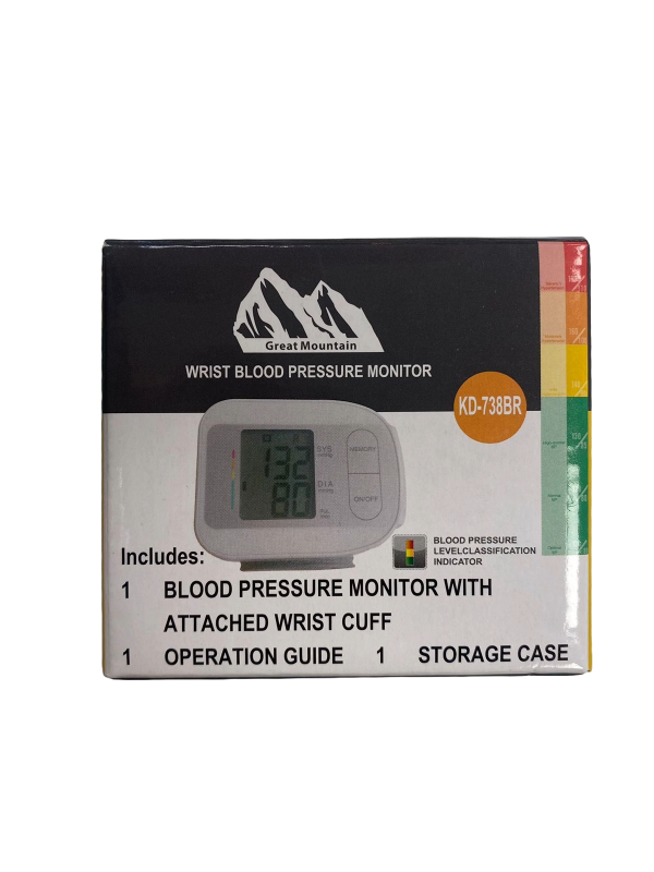 WRIST BLOOD PRESSURE MONITOR