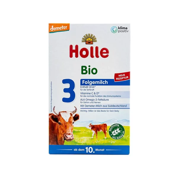 Holle – Qumësht lope organik 3 (10m+)