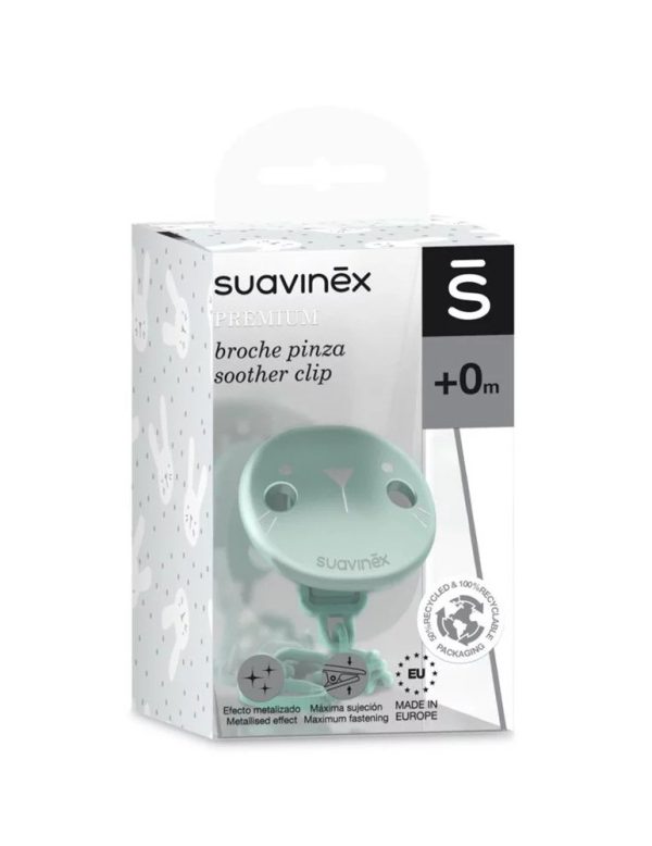 Suavinex Premium Soother Clip 0m+